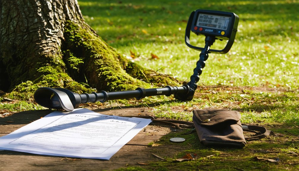 treasure hunting in parks