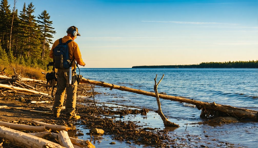 treasure hunting near great lakes