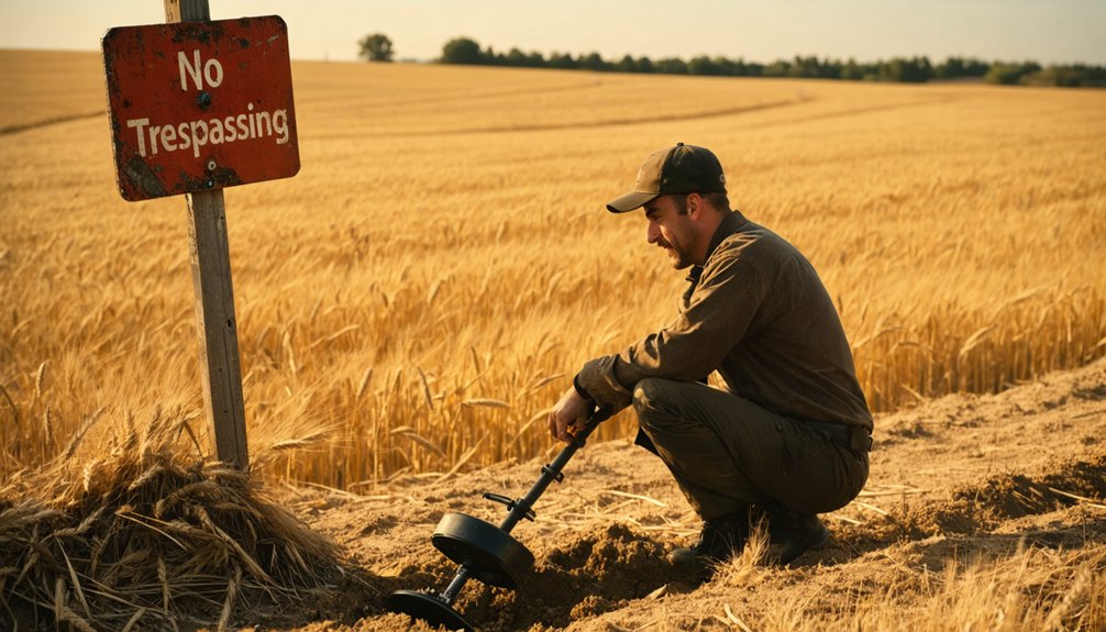 unauthorized treasure hunting activities