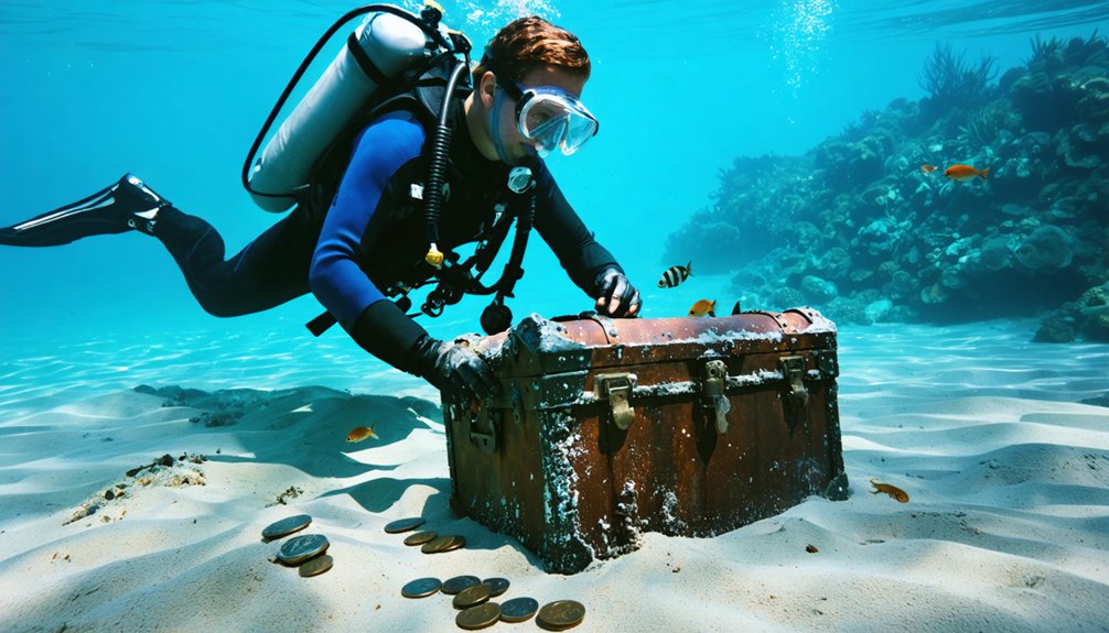 underwater treasure seeking guide for novices
