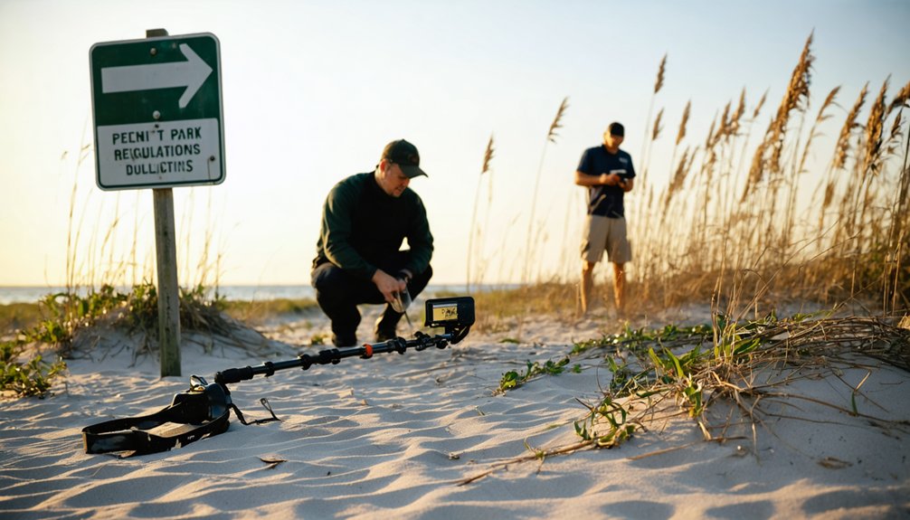 verify local regulations before detecting