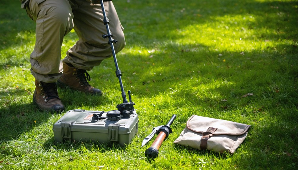 verify metal detecting regulations first