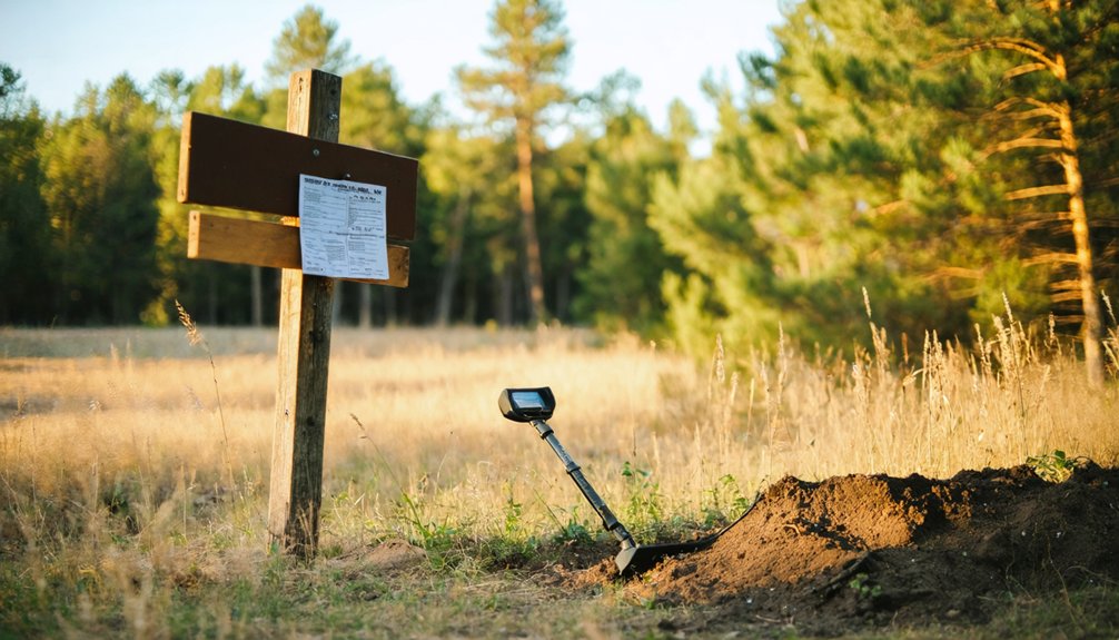 verify metal detecting rules