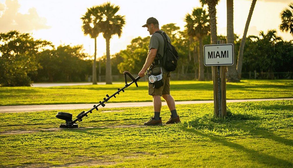 verify park metal detecting rules
