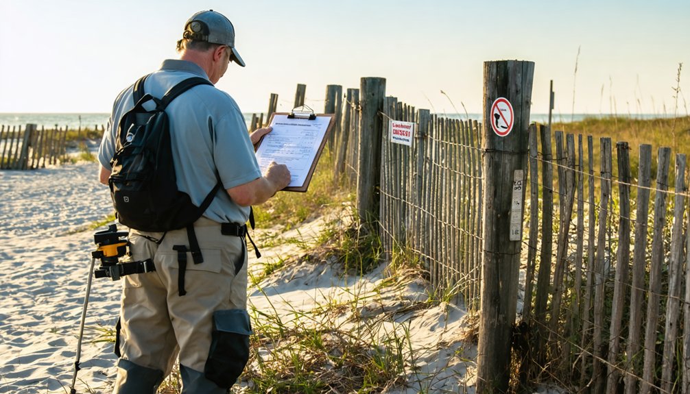 verify property access permissions before