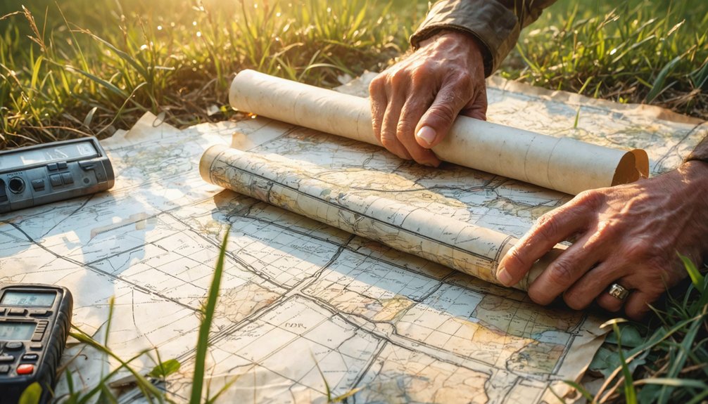 verify property ownership before metal detecting