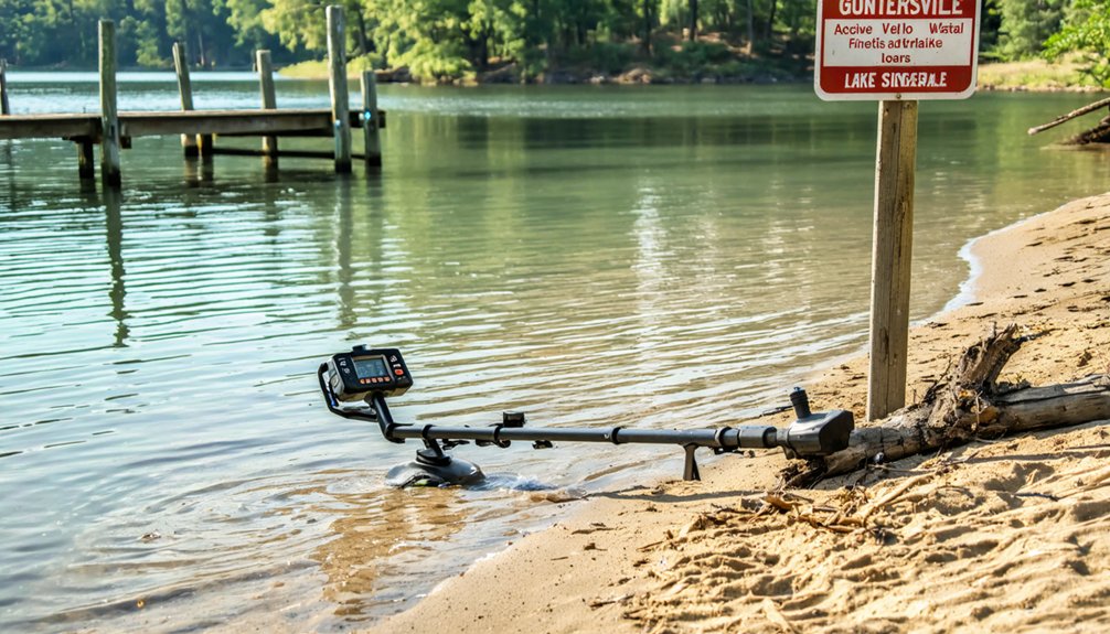 waterway metal detecting regulations enforced