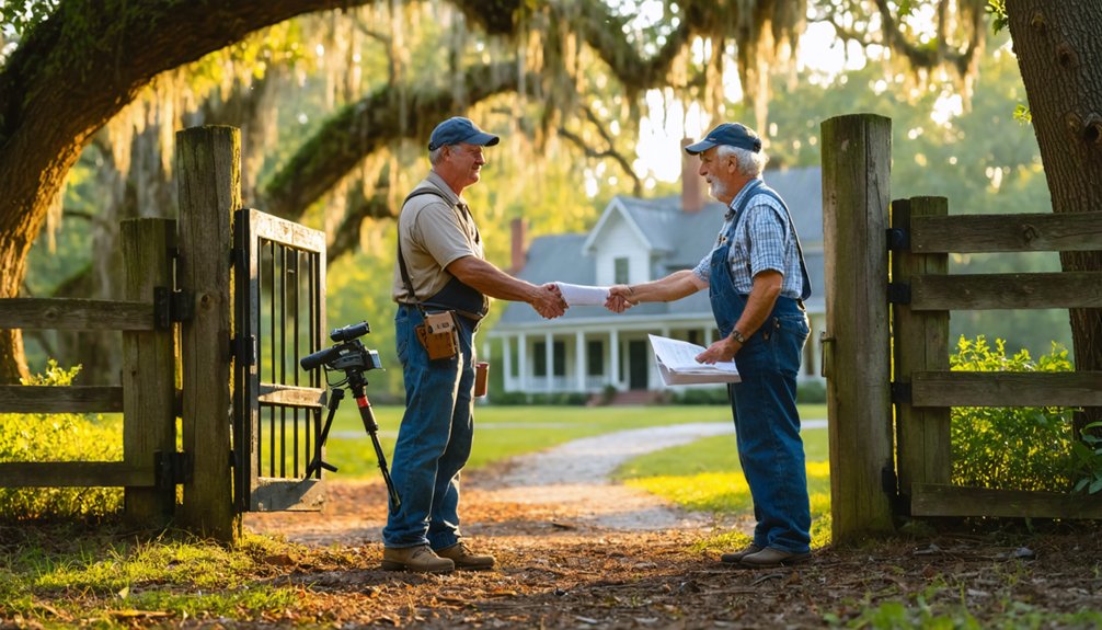 written landowner permission required