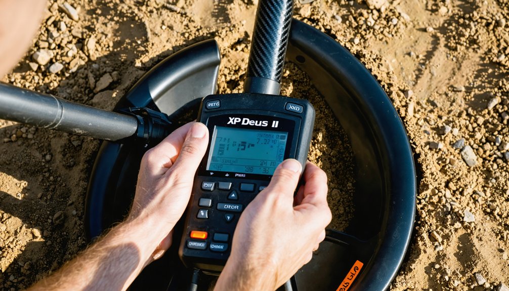 xp deus ii silencer settings