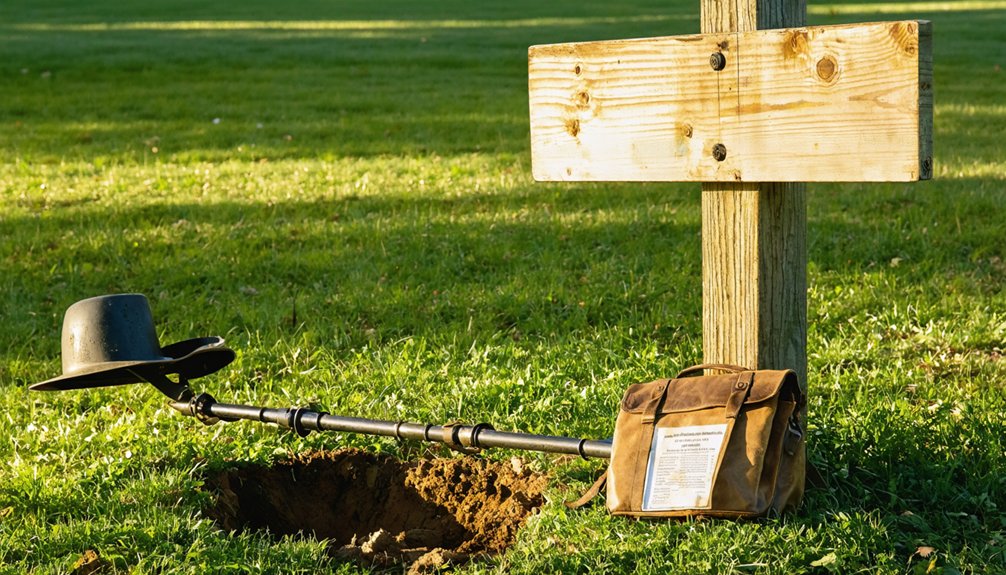 antigo metal detecting guidelines