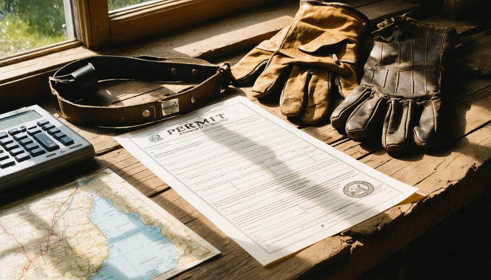 antigo metal detecting permits process