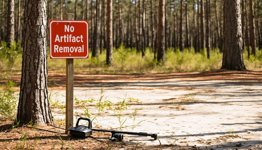 artifact removal legal restrictions