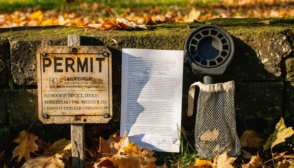 asheville metal detecting permits