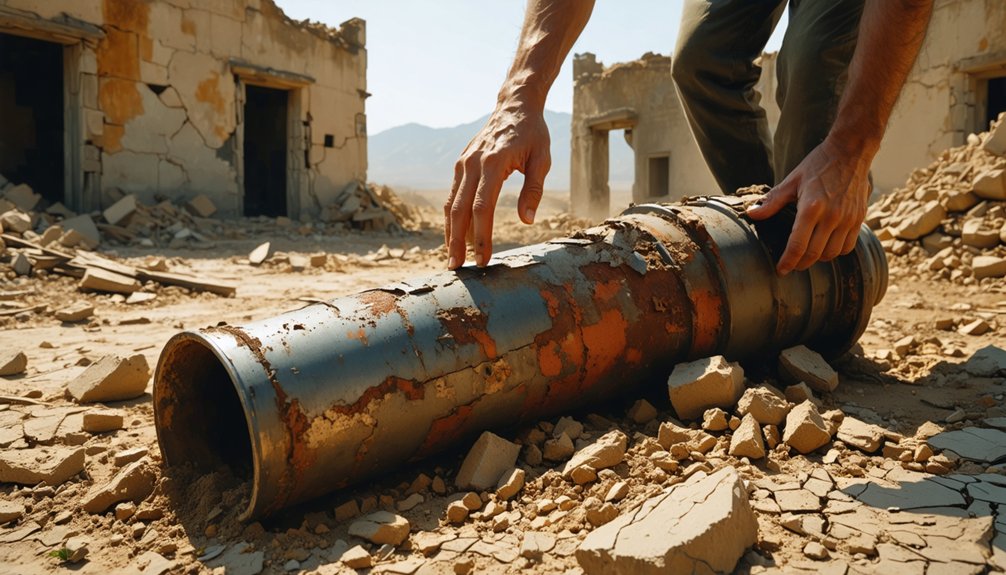 avoid handling unexploded ordnance