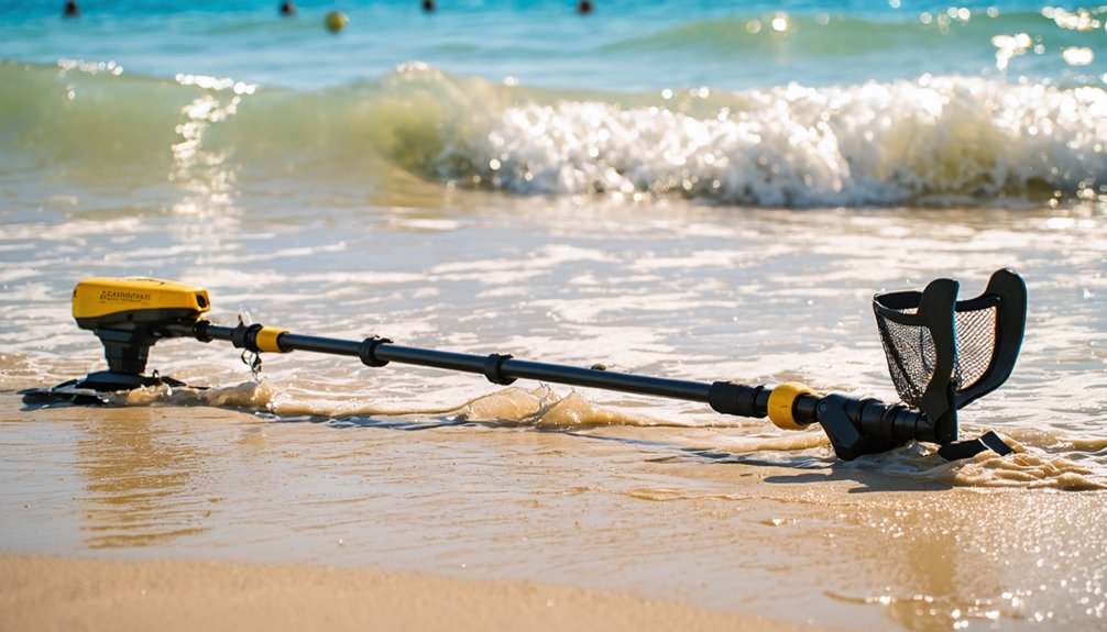 beach hunting waterproof detectors