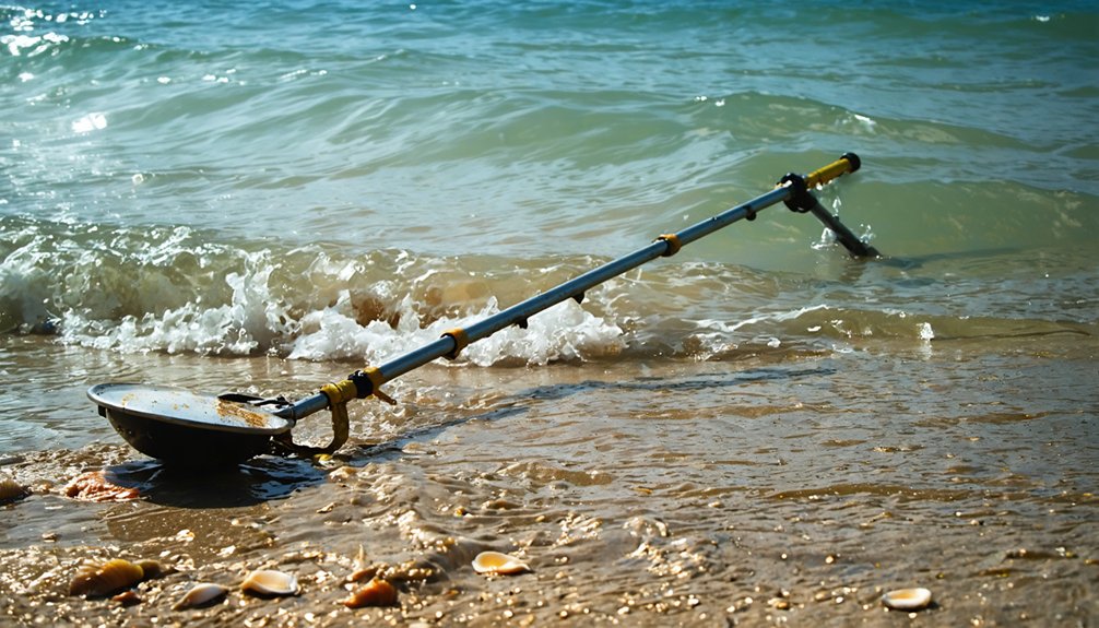 beach ready waterproof metal detectors