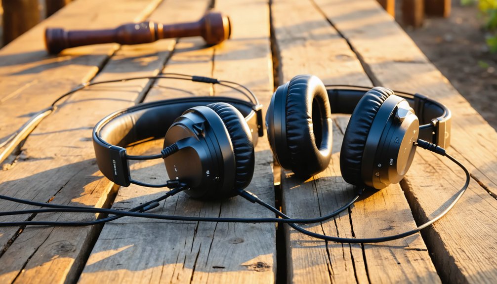 budget friendly metal detector headphones