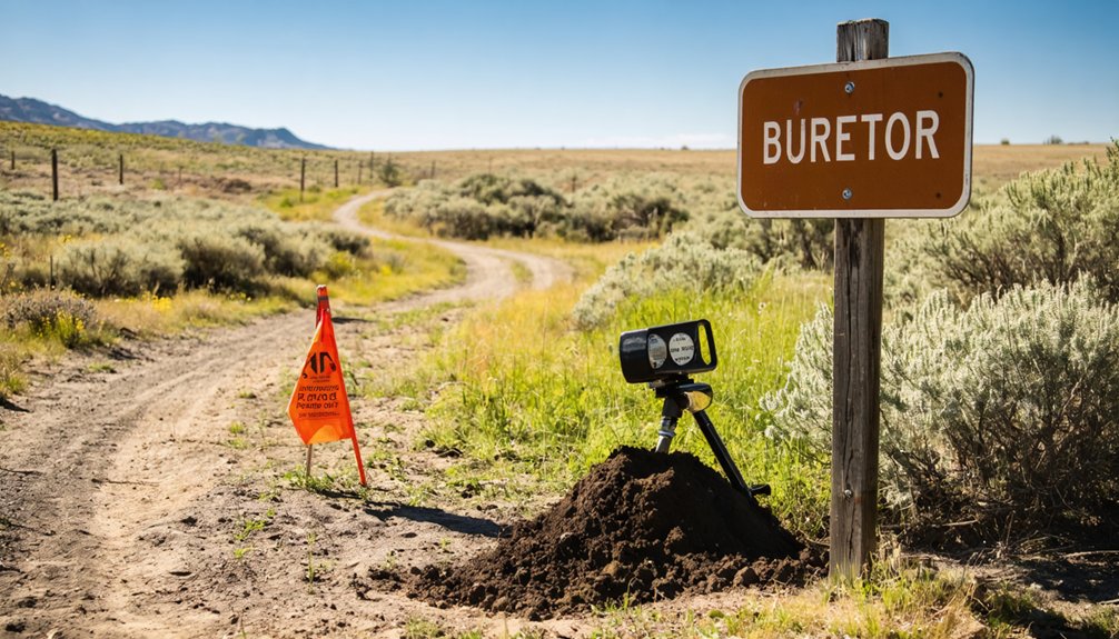 burley metal detecting regulations