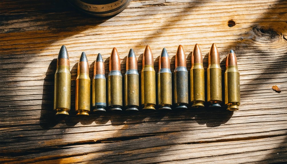 common handgun calibers identified