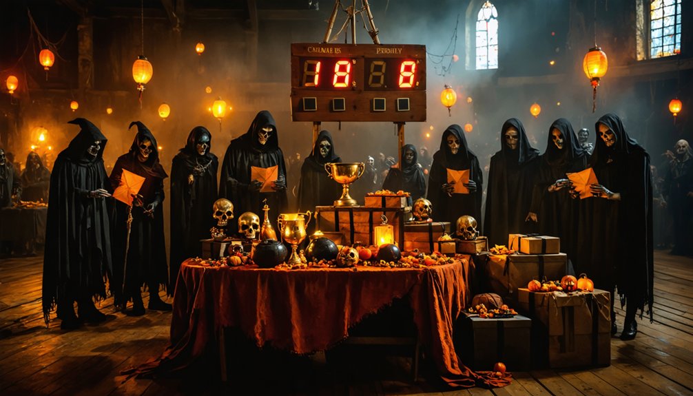 competitive halloween scavenger hunt