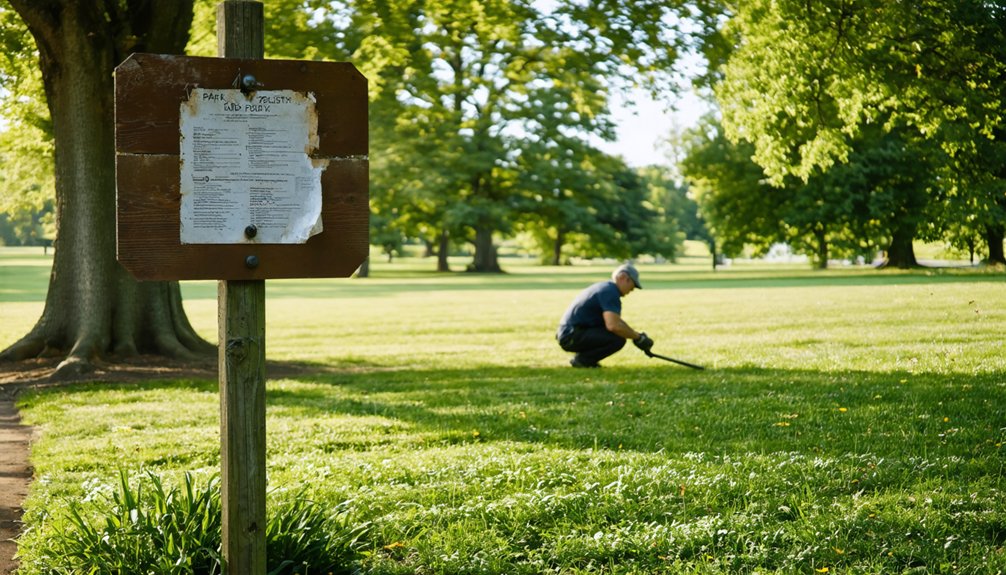 contact park authorities first