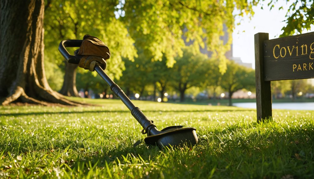 covington metal detecting regulations