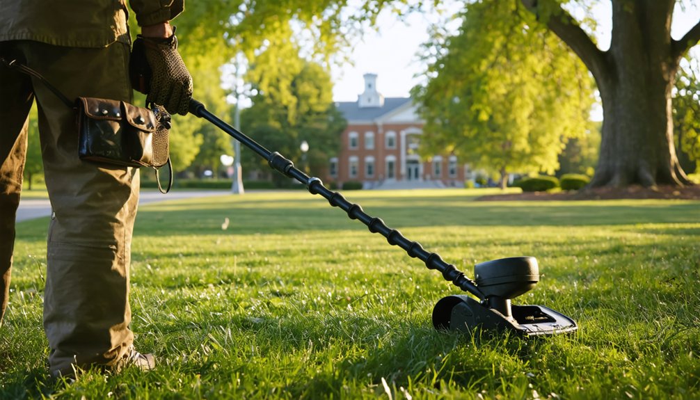 denison metal detecting regulations