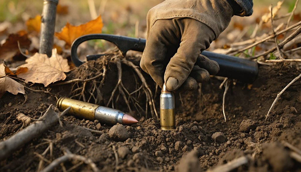 digging up old bullets