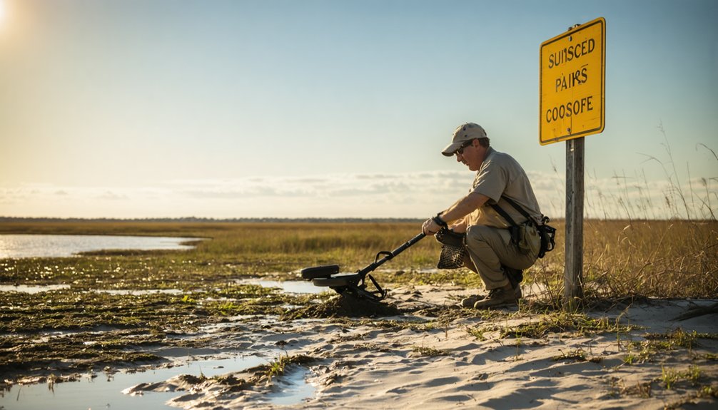 dmr rules restrict metal detecting