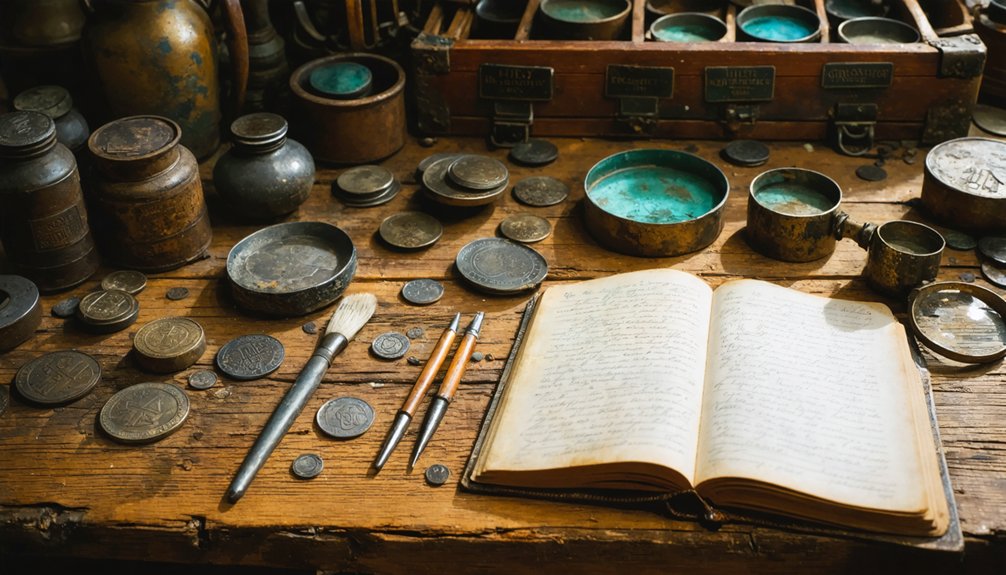 document and sort finds