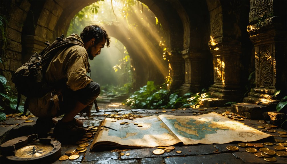 efficient treasure hunting strategy