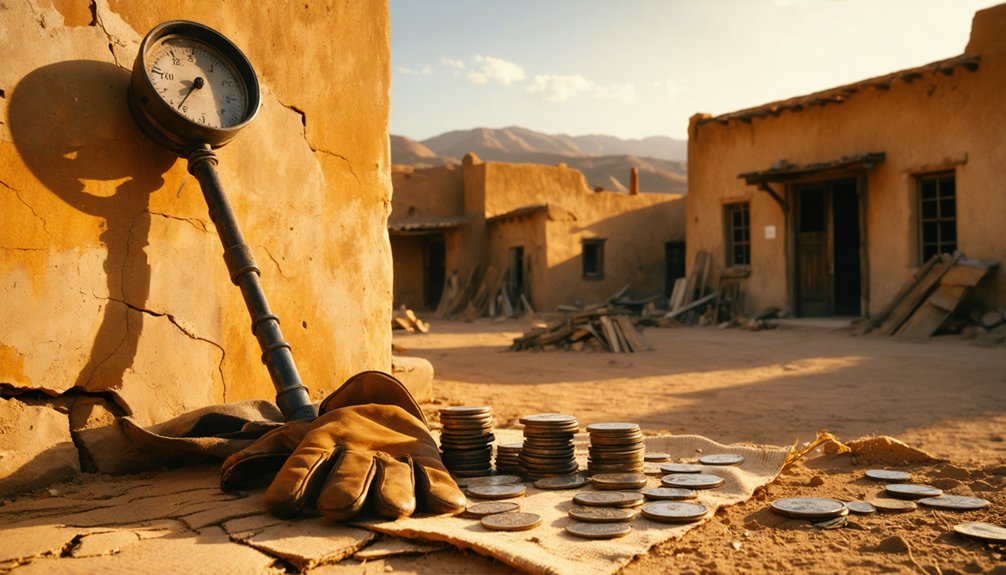 exploring abandoned towns treasure hunting