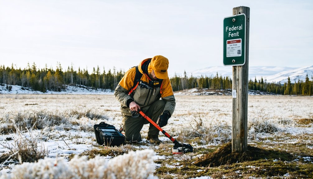 federal detecting regulations apply