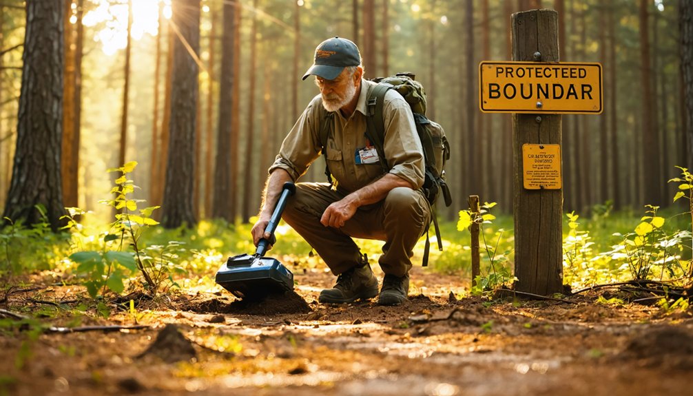 federal land detection regulations