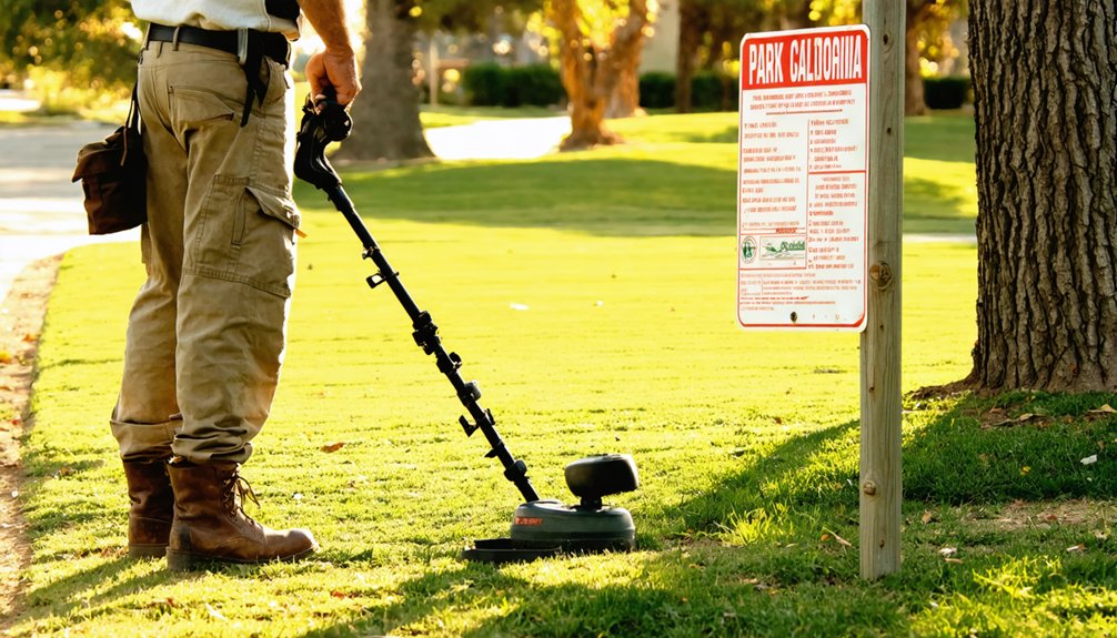 follow local metal detecting regulations
