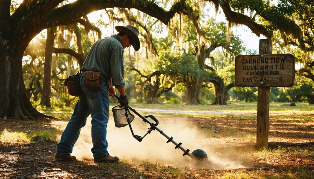 georgetown metal detecting regulations