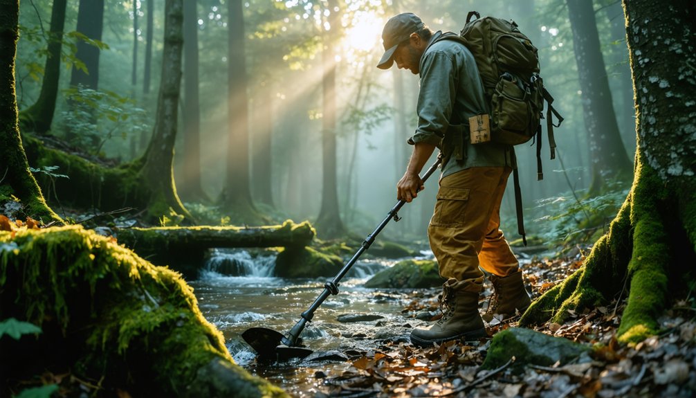 ghost town metal detecting