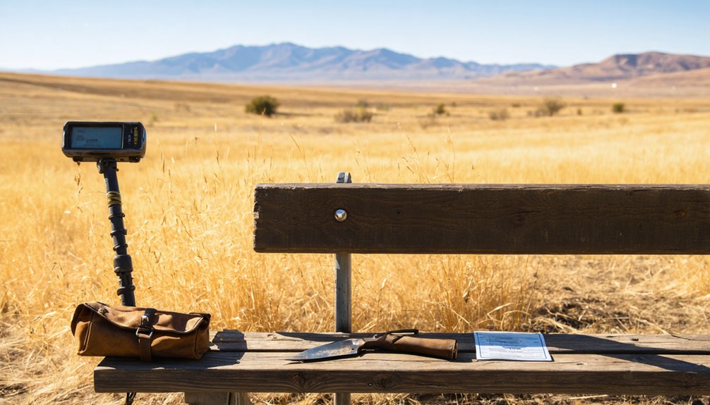 grandview metal detecting regulations