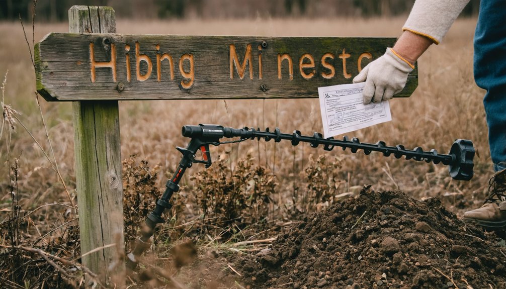 hibbing metal detecting regulations