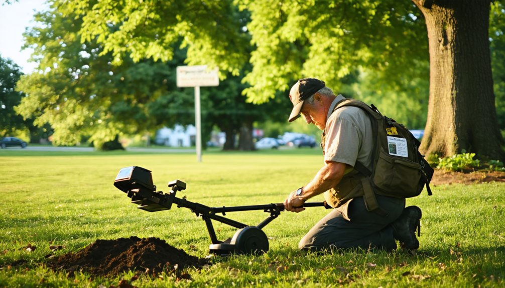 hobart metal detecting guidelines