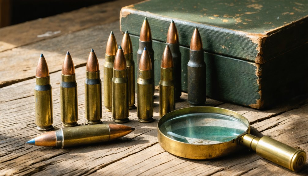 identifying wwi and wwii bullets