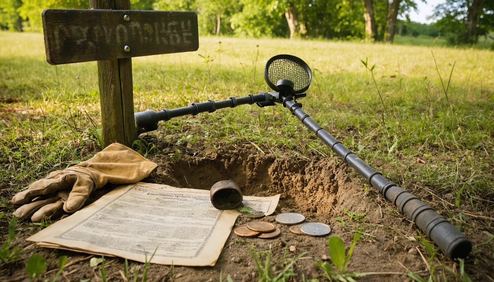 legal limits on metal detecting