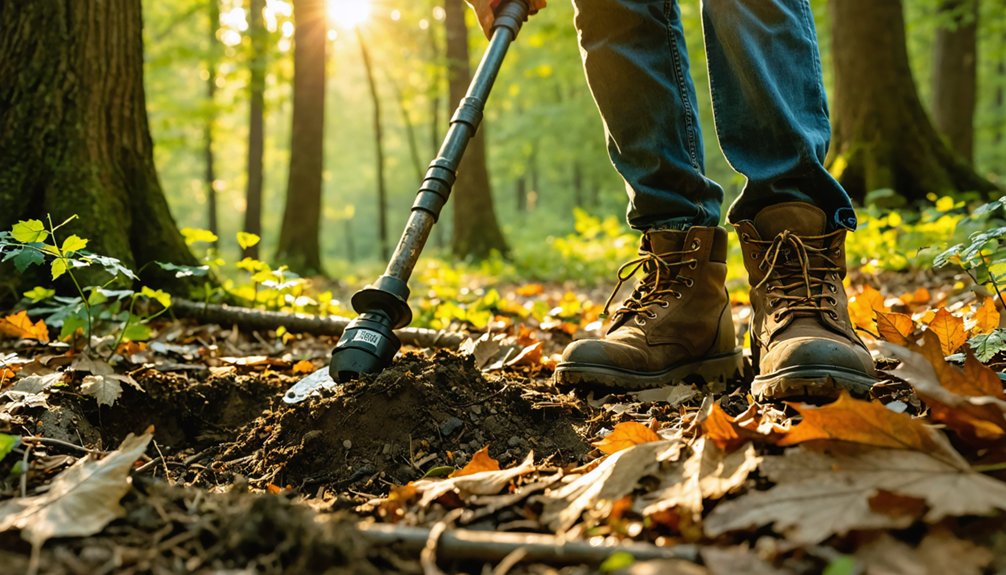 legal metal detecting areas