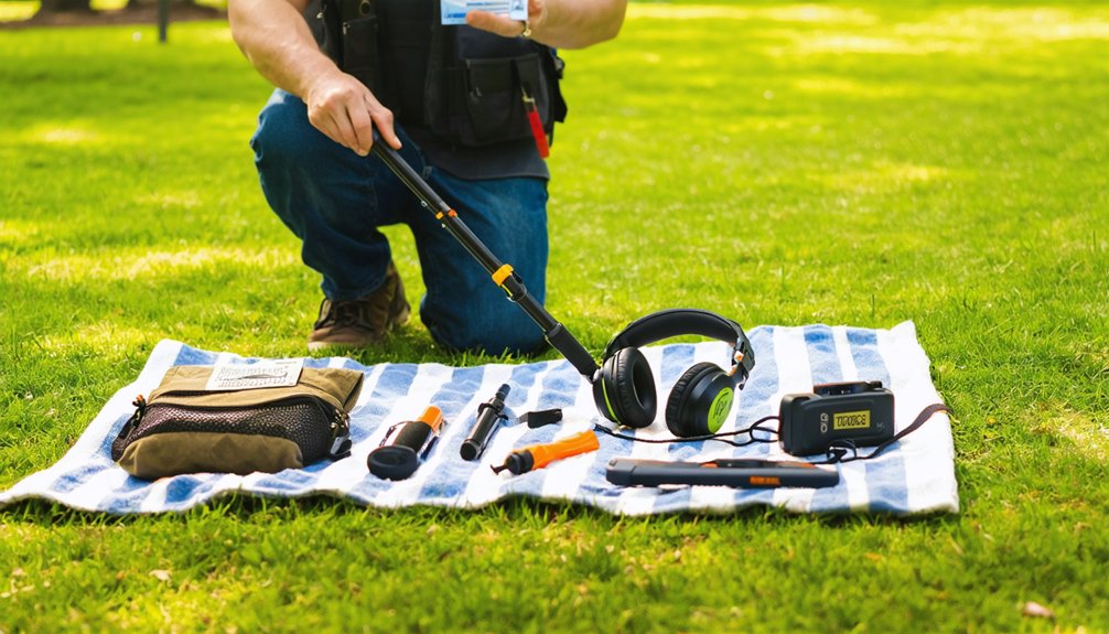 legal metal detecting gear