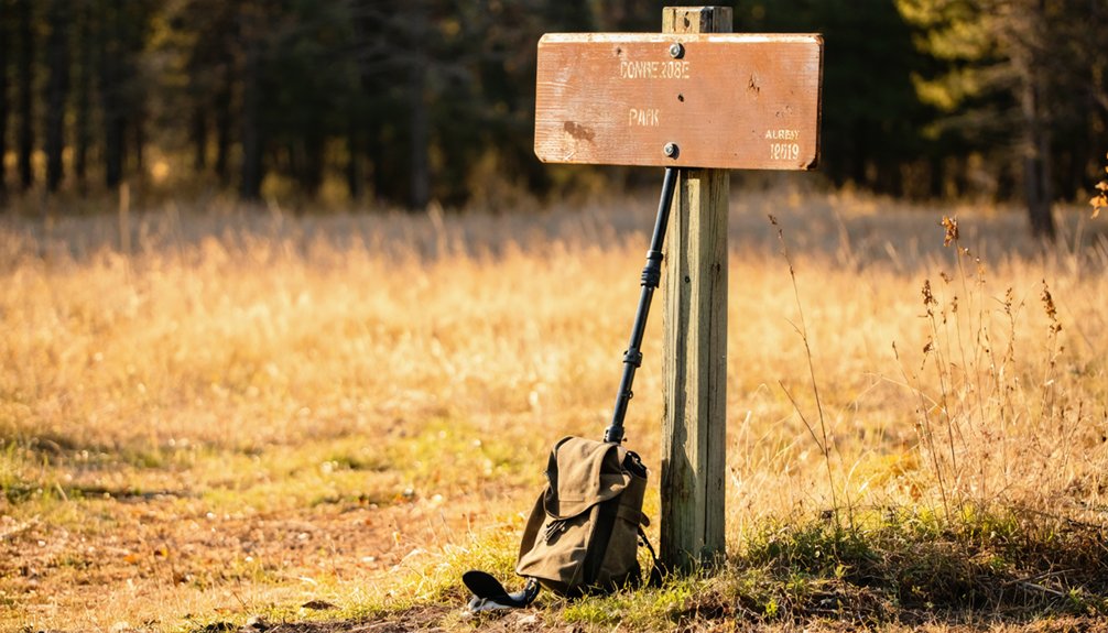 legal metal detecting locations