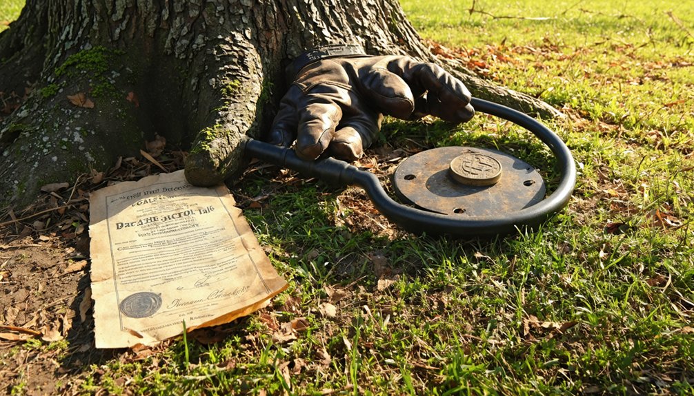 legal metal detecting locations