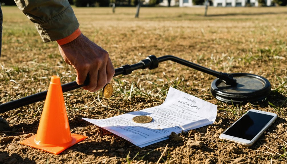 legal obligations for detectorists