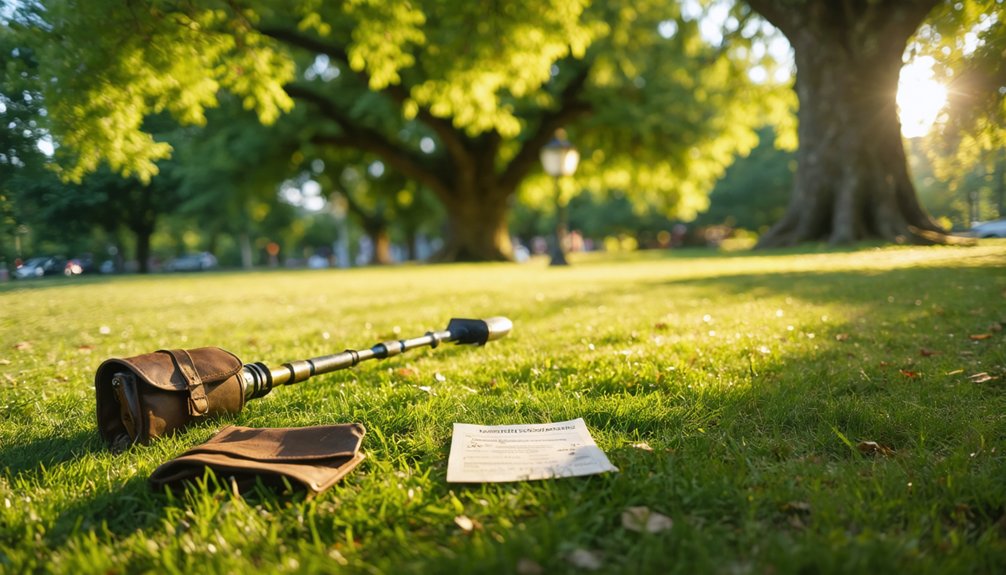 maplewood metal detecting regulations