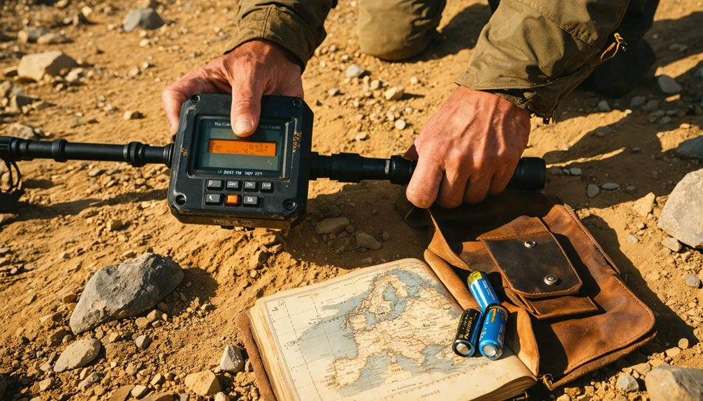 maximize portable detector battery