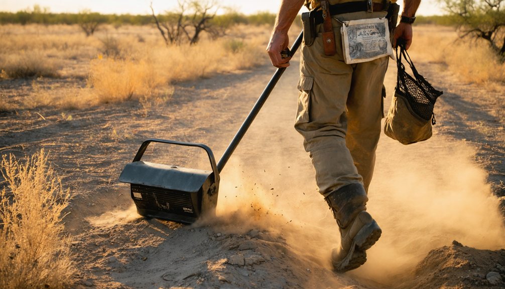 metal detecting access rules